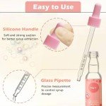 3 Pack Glass Dropper Pipettes for Soda Flavors