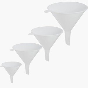 Plastic Funnel Set for Liquids and Oils