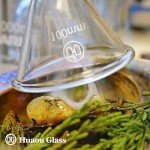 HUAOU 2pc 100mm Borosilicate Glass Funnel Set
