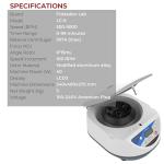 Fristaden Lab Benchtop Centrifuge with LCD Screen