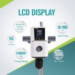 LACHOI Electric Overhead Stirrer with LCD Display