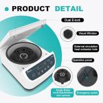 JOANLAB Benchtop Centrifuge for Multiple Tube Sizes