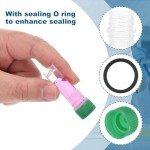 PATIKIL 1mL Plastic Cryogenic Vials - 36 Pack