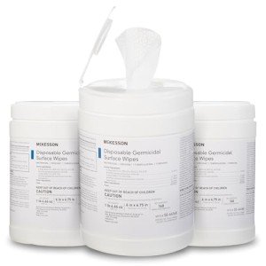 McKesson Hospital Grade Disinfecting Wipes - 480 Count