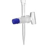 QWORK 25mL Borosilicate Burette with Stopcock - 2 Pack