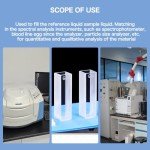 Set of 4 Glass Cuvettes for Spectrophotometers