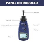Digital Tachometer DT6236E - 5 Digits RPM Gauge