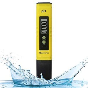 KETOTEK Digital pH Meter with ATC for Water