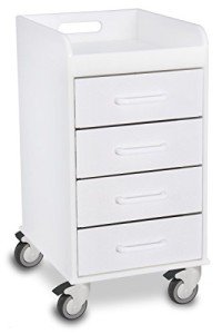 TrippNT Compact Locking Cart with 4 Drawers