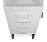 TrippNT Compact Locking Cart with 4 Drawers