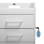 TrippNT Compact Locking Cart with 4 Drawers