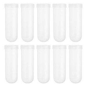 100ML Clear Plastic Centrifuge Tubes, 10 Pack