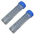 30 Pack 50ml Plastic Centrifuge Tubes with Caps