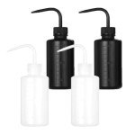 Ruicoo 4-Pack 250ml Plastic Wash Bottles