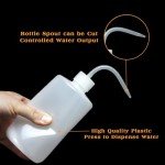 Ruicoo 4-Pack 250ml Plastic Wash Bottles