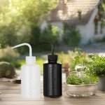Ruicoo 4-Pack 250ml Plastic Wash Bottles