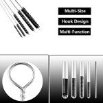 Flexible Nylon Brush Set for Cleaning - 13 Pack