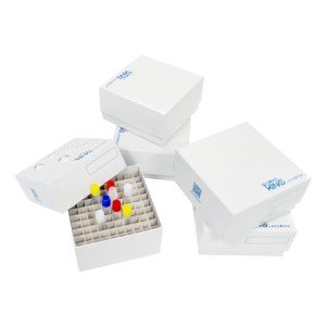 CryoKing 100-Well Microtube Storage Box - Pack of 5