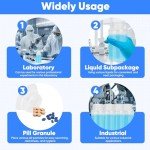 Dapuri 30-Pack Wide Mouth Reagent Bottles