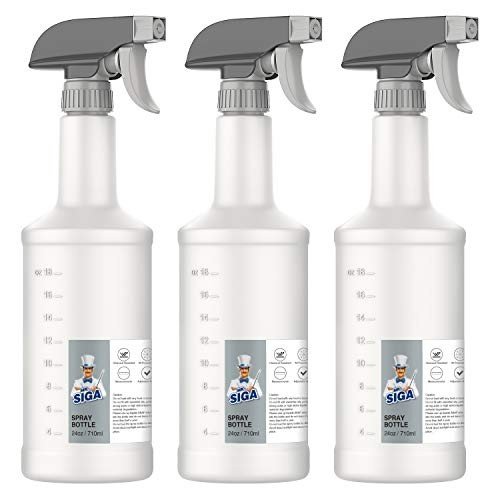 MR.SIGA 24 oz Reusable Spray Bottles - 3 Pack