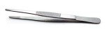 6-Inch Serrated Thumb Forceps - Stainless Steel
