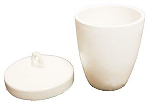 GSC International 50 mL Porcelain Crucible with Lid