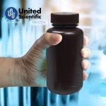 Wide Mouth Amber Reagent Bottles - 250ml (Pack of 12)