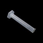 10 Pack Clear 25ml Measuring Cylinders for Labs