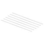Borosilicate Glass Stir Rods - 6 Pack, 7.87