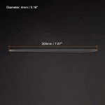 Borosilicate Glass Stir Rods - 6 Pack, 7.87