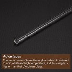 Borosilicate Glass Stir Rods - 6 Pack, 7.87