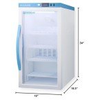 Summit Accucold 3 Cu.Ft. Counter Height Vaccine Refrigerator