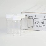 20mL Borosilicate Glass Scintillation Vial - Case of 100