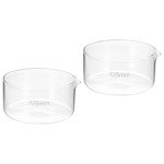 PATIKIL 500ml Borosilicate Glass Crystallizing Dishes