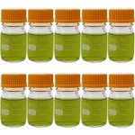 100mL PYREX Round Media Storage Bottles, GL45 Caps
