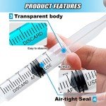 30 Pack 5mL Sterile Plastic Syringes with Luer Lock
