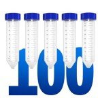 Polypropylene Centrifuge Tubes with Caps - 50ml (100pcs)