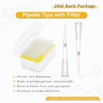20ul Universal Low-Retention Filter Pipette Tips