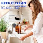 10-Pack Long Handle Bottle Brush Cleaner Set