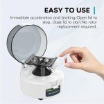 LAB FISH Mini Centrifuge with 2-in-1 Rotor