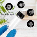 Kesell 10 Pack 10ml Borosilicate Glass Vials