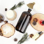 2 Pack Amber Glass Boston Bottles with Caps