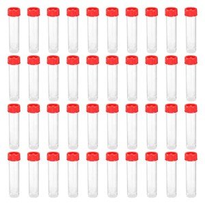 30mL Plastic Test Tubes - 40 Pack