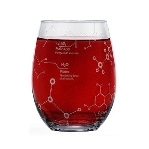 Stemless Wine Glass - 15 oz Wine Chemistry Tumbler