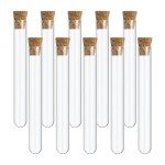 25 Pack of 3ml Clear Glass Test Tubes