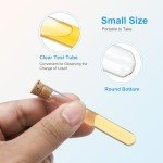 25 Pack of 3ml Clear Glass Test Tubes