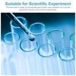 25 Pack of 3ml Clear Glass Test Tubes