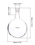 QWORK 1000ml Round Bottom Boiling Flask 24/40