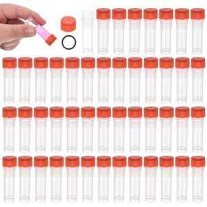 1mL Plastic Cryogenic Vials - 48 Pack