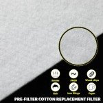 10 Pack Pre-Filter Cotton for Soldering Fume Extractor